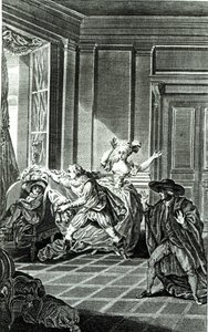Scène uit Act I van 